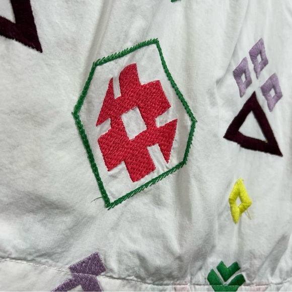 Anthropologie Dolly Embroidered Boho Mini Dress Sz M - Picture 4 of 8